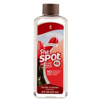 Melaleuca PreSpot 4x Concentrate Laundry Stain Remover 8 fl. oz. | Natural Enzyme Formula for Tough Stains