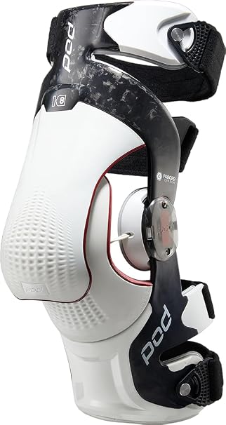 Pod Active K8 3.0 Knee Brace Carbon (LT) Carbon/White SM