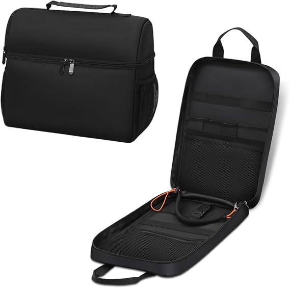 Camp Kitchen Organizer & 16L Camping Storage Bag, Multi-pocket Waterproof Portable Storage for BBQ Outdoor Cooking Essentials