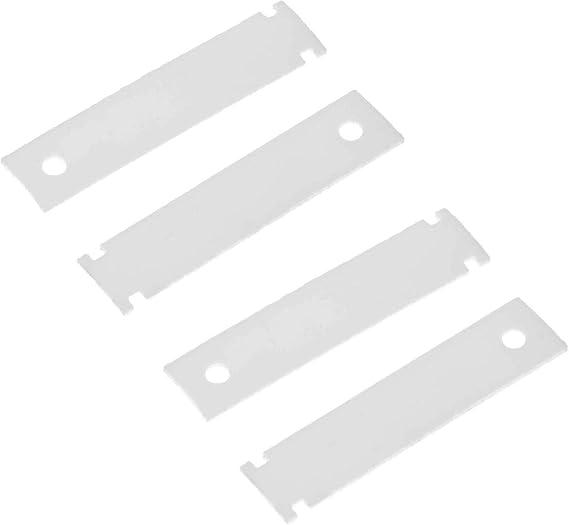 4Pcs WE1M1067 Dryer Drum Bearing Slide Glide, Replacement for GE Kenmore