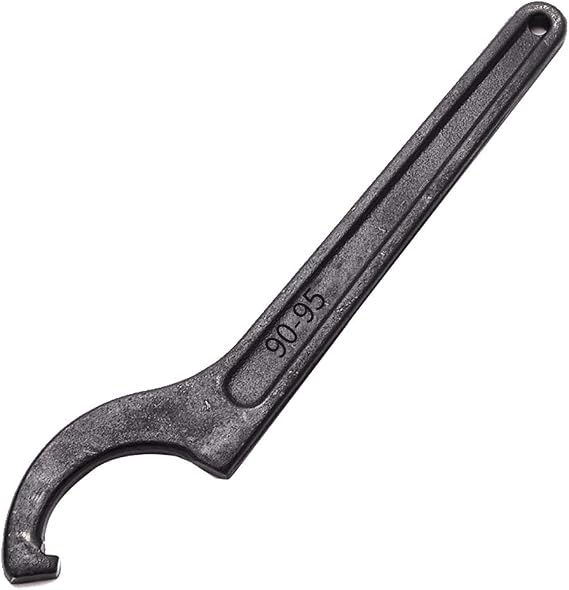 Maso C Hook Spanner, Adjusting Round Nut Hook Wrench Collet Chuck for 90-95mm