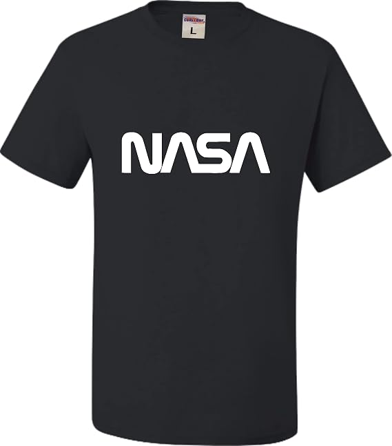 Go All Out Adult NASA Worm Logo T-Shirt