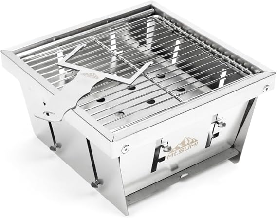Mt.SUMI Perfect Grill Square Mini / bbq BBQ Grill Folding Compact