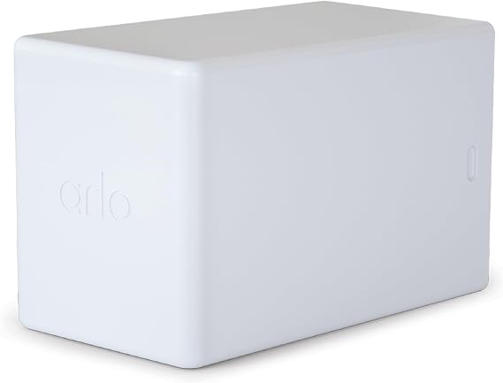 Arlo XL Rechargeable Battery (White), Certified Accessory - Works Pro 3/4/6/6 XL, Floodlight, Ultra 2/3, Pan Tilt Out, Essential Outdoor, Go 2 Cameras