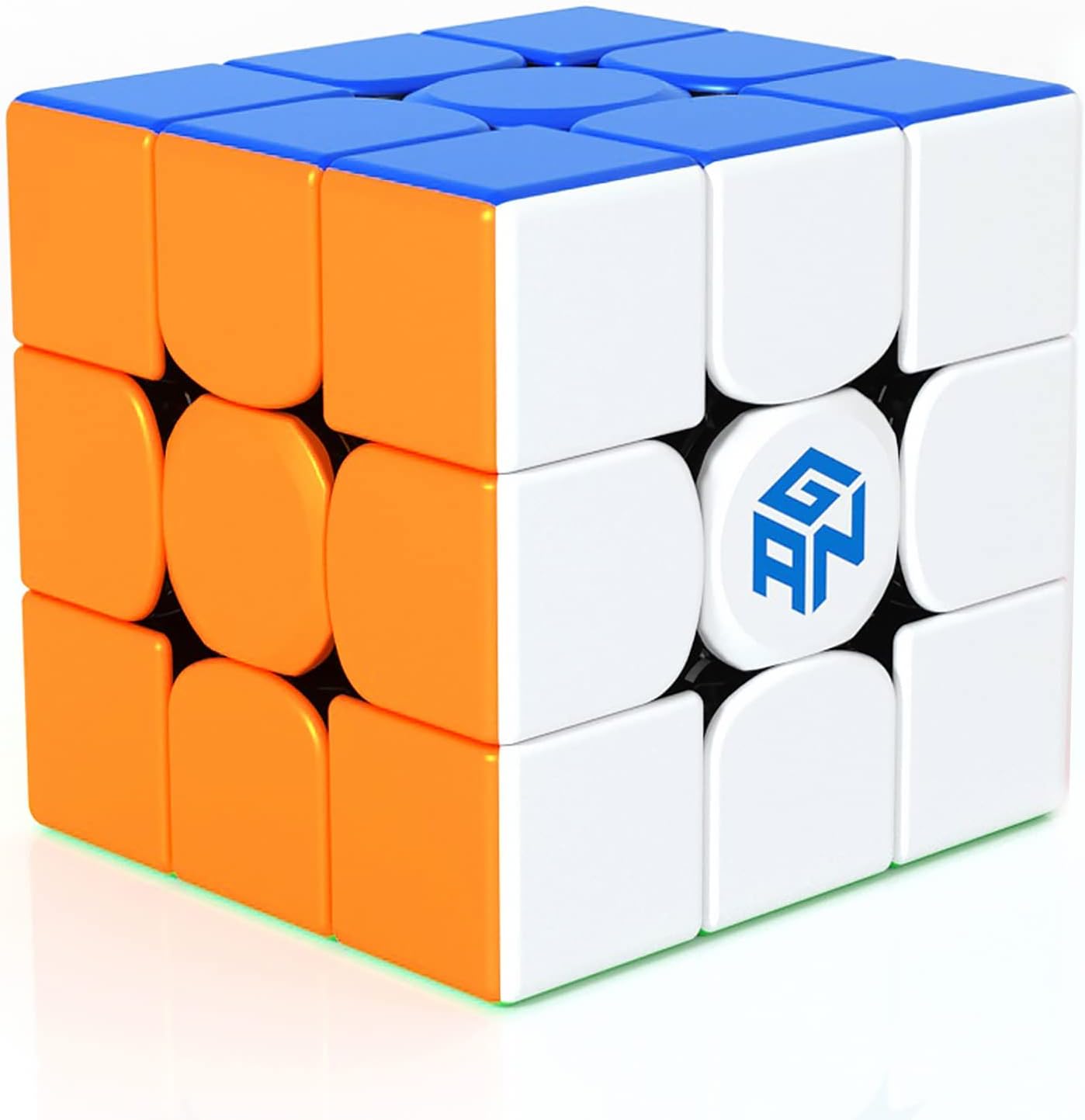 GAN 356R S,3x3 Speed Cube 356RS Magic Cube Professional Puzzle Cube Ultra Durable and Flexible for Kid&Adults,Non-MagneticStickerless）