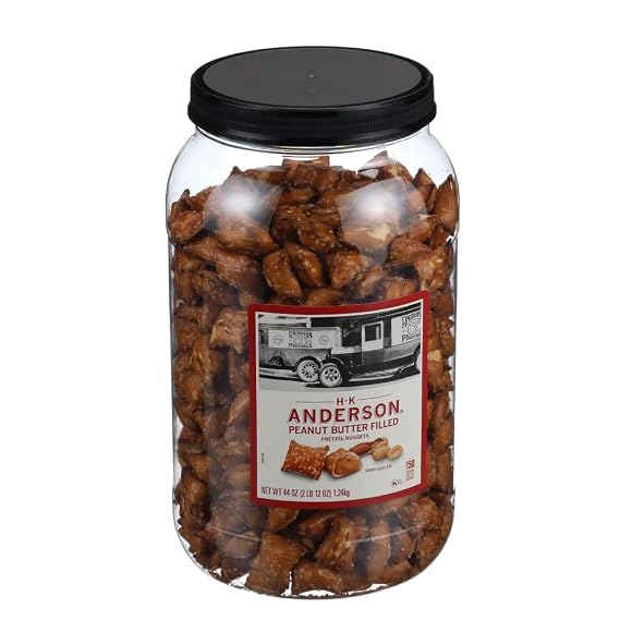 Anderson Peanut butter Pretzels Nuggets, 44 oz. (GOV7543670105)