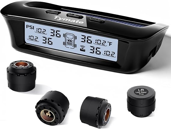 Tymate TM3 RV Tire Pressure Monitoring System, TPMS Set of 4 Sensors