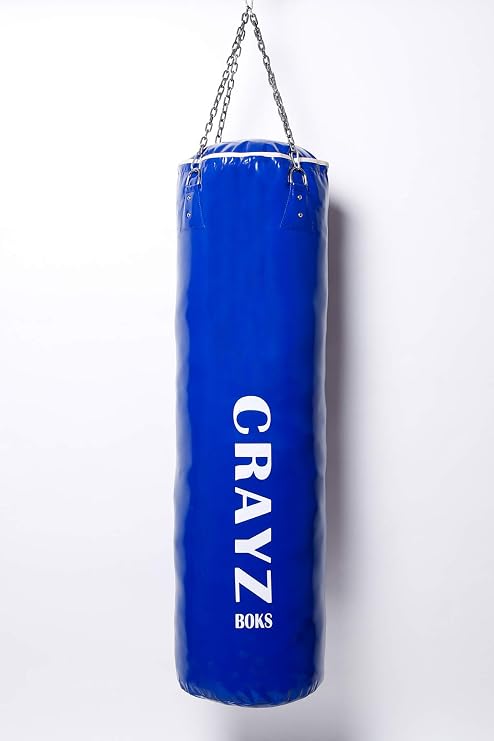 Crayz 120X35 Cm İçi BOŞ Boks Kum Torbası + Tavan Askı Aparatı