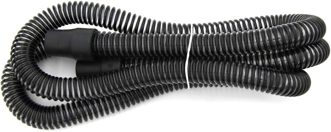 Standard CPAP Hose Black CPAP Tubing 6 Foot Long 22mm End with 19mm Diameter