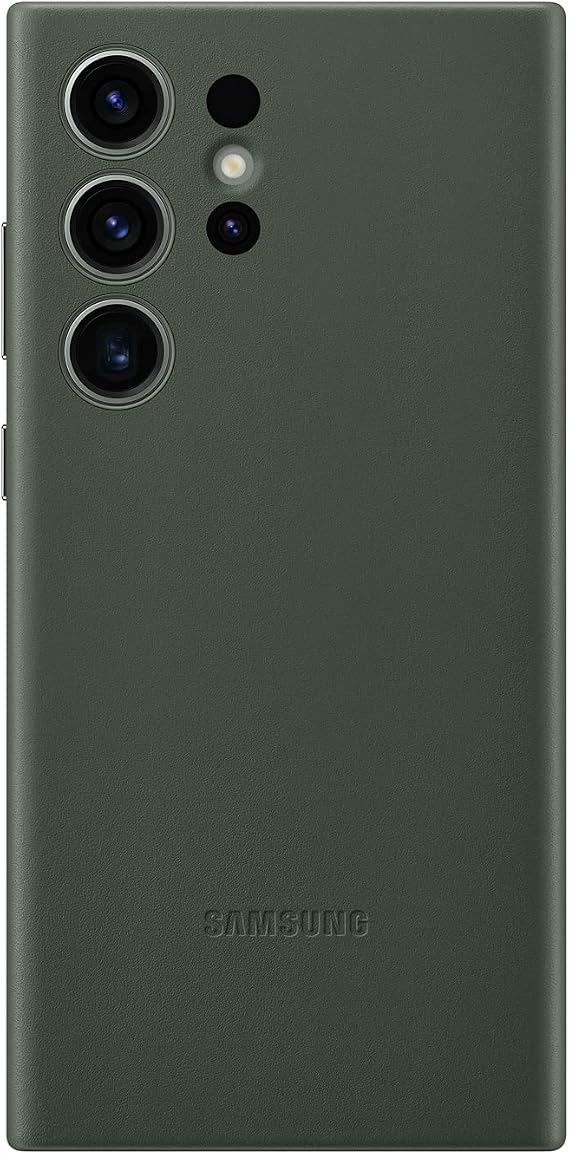 Galaxy S23 Ultra Leather Case | Green | Smartphone Case | Genuine Samsung Domestic Authentic | EF-VS918LGEGJP