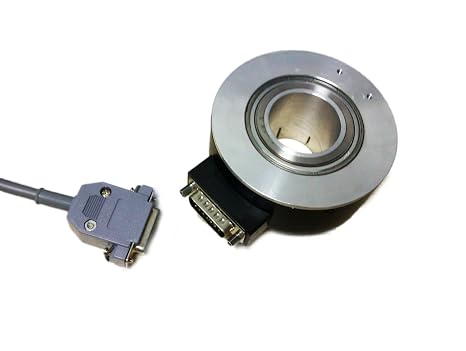 CALT 80mm Shell Out Diameter 30mm Hollow Shaft incremental Encoder 1024PPR Push Pull Output GHH80-30J1024BMP526