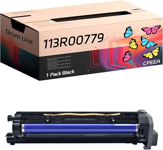 113R00779 Drum Unit Compatible with Xerox VersaLink B7025 B7030 B7035 Printers, High Yield 90000 Pages, Reliable Performance(Black)