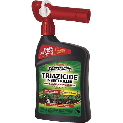Spectracide Triazicide for Lawns Liquid Concentrate Insect Killer, 32 oz (Pack of 2)