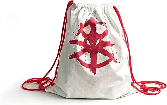 Delta Force Official Merch ASALA Soldier Drawstring Backpack - Premium Canvas Gaming Bag for Fans, Cosplay & Daily Use