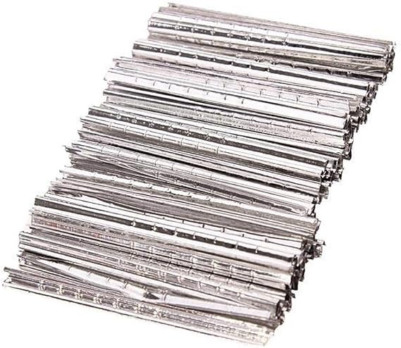 Aluminum Foil Lock Pick Tools, Locksmith Picking Tool Set, 100 Pcs, Silver