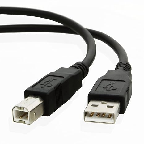 USB Cable Cord Compatible with Canon PIXMA MG2420 MG2520 MG2920 MG2922 MX522 iP2500 Printer (6FT)