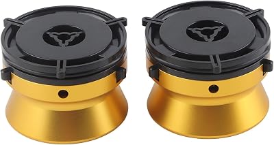 NAB Reel Hub Adaptors, Professional Polished Aluminum Alloy 10 Inch Opener for Studer ReVox for Akai for Teac, Lockable, Easy to Install, Universally Compatible Loading Device