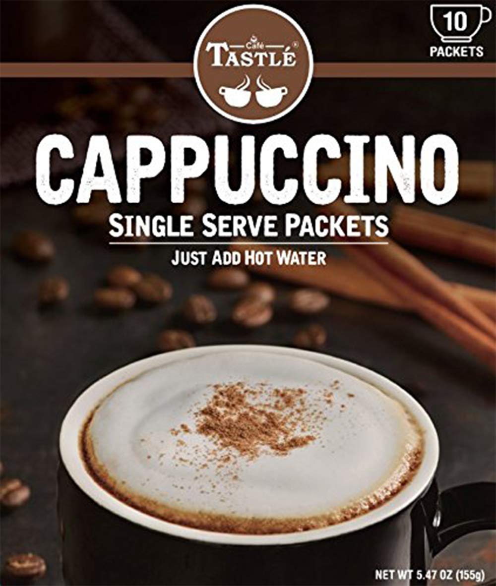 Cafe Tastle Single Serve Coffee, Cappuccino, 20 Count