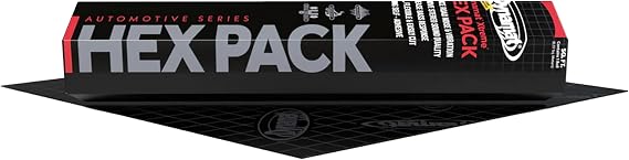 Dynamat Xtreme Sound Deadening Car Insulation Single Sheet Hex Pack 10425 Noise Dampening for Floor, Doors, Hood or Trunk Easy Self Adhesive Install Made in USA 1 Sheet 18x32, 4 sq ft