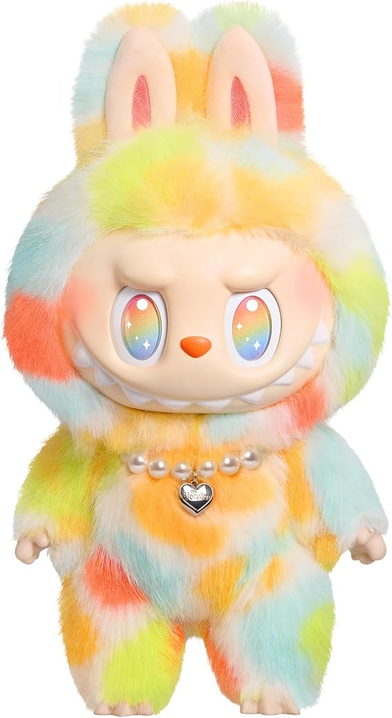 THE Monsters Rock THE Universe Vinyl Plush LABUBU Doll, 14.57 inches Height, Toys for Modern Home Decor, Gift for Girlfriend Daughter, 1PC