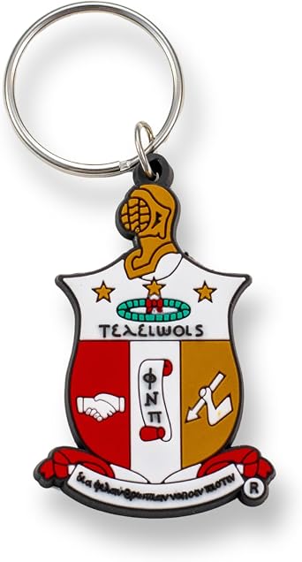 Kappa Alpha Psi Crest PVC Key chain