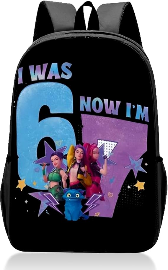 Backpack Kpop School Bag Kids- Brainrot 67 Backpack Students Schoolbag Anime Toddler Rucksack Lightweight High Capacity Travel Funny Cool Neon Book Bags Gift for Primary Boys Girls Teen Children