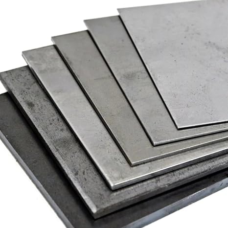 MILD STEEL SHEET METAL SQUARE CUT PLATE PANEL 2mm Thick / 400x400mm Size (2x400x400mm)