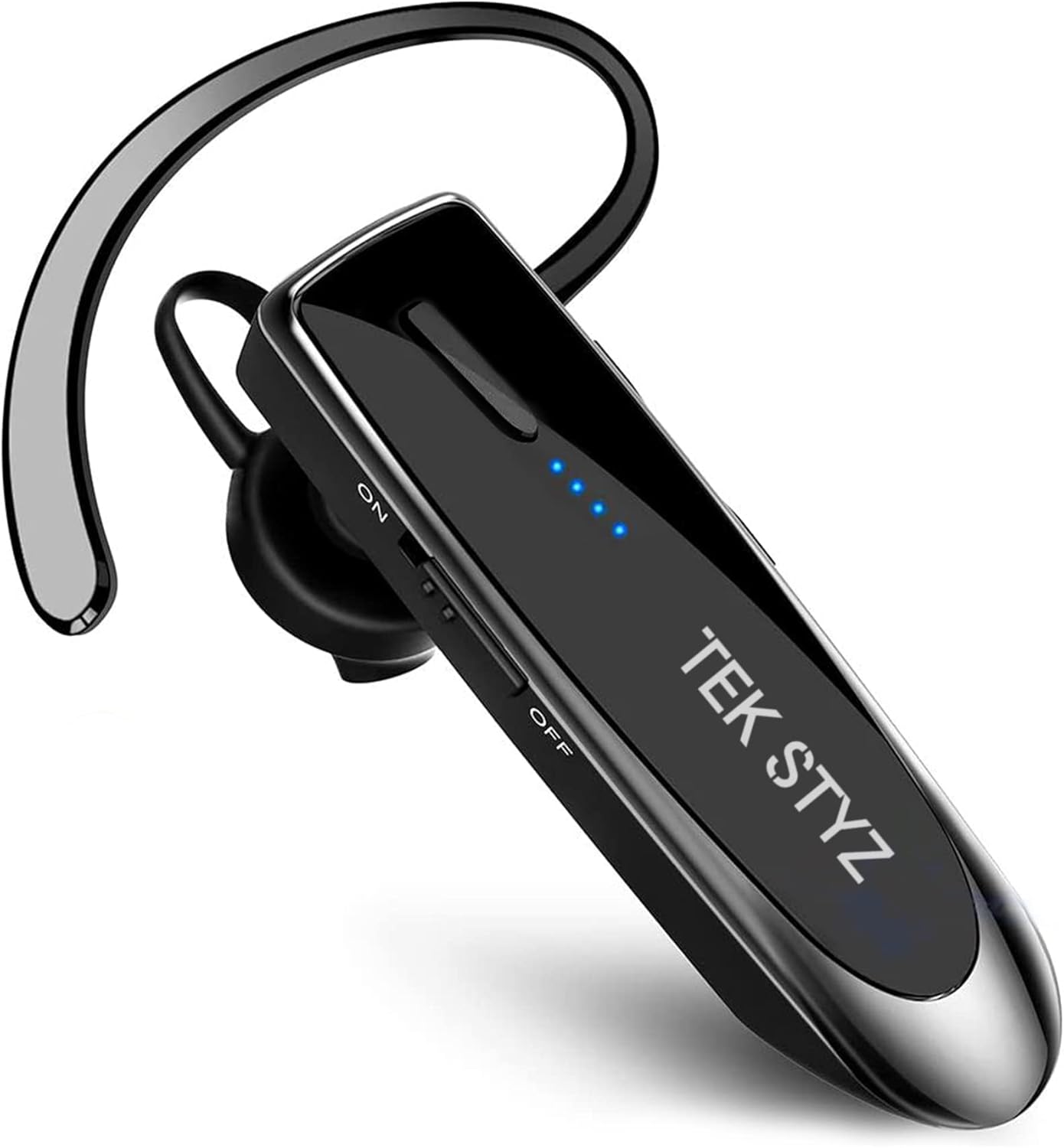 Bluetooth 5.3 Headset Compatible with Samsung Galaxy Buds Wireless Earpiece, IPX5 Waterproof, Dual Microphones, Noise Reduction, 60 Days Standby  22Hrs HD Talk Time
