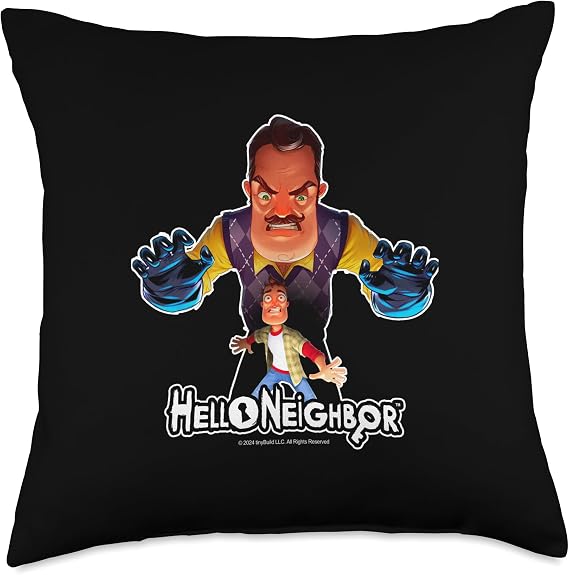 Hello Neighbor - Game Related Designs Throw Pillow