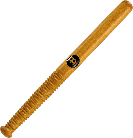 Meinl Percussion 11" Cowbell Beater with Ribbed Grip-NOT MADE IN CHINA-Amber Finish Hardwood, COW1