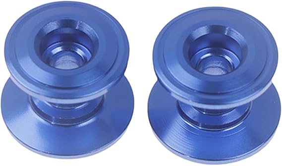 Set of 2 Guide Rollers for RC Cars, And Easy-to-use Accessories, Professional Decorative Repair, Models, Blue