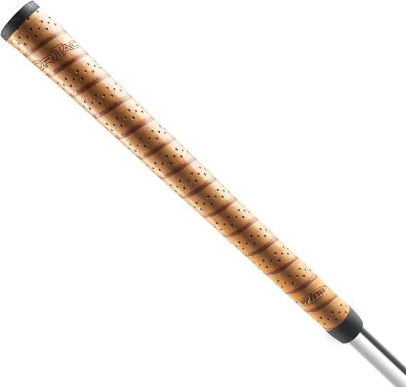 WINN DRI-TAC WRAP OVERSIZE (+1/8") Golf Grip, Classic Wrap-Style Design with Pronounced Contours for Ultimate Comfort, WinnDry Polymer for Shock Absorption, Cushion & Non-Slip, All-Weather Performance