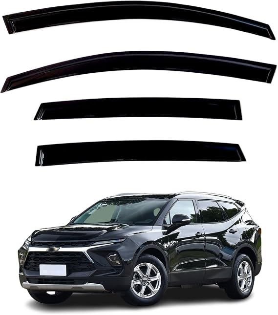 4pcs Vent Deflectors for Chevrolet (Chevy) Blazer 2019-2024