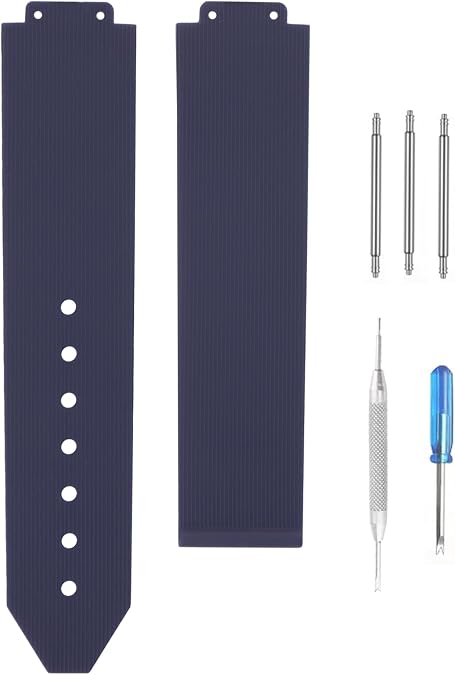 Women Rubber Watch Band Without Buckle Compatible for Hublot Ladies 13mmx 20mmx 18mm Silicone Strap Replacement for men and women wirst watchband
