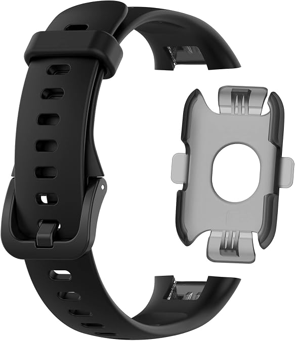 Senter Quick Release Rubber Watch Bands for Men Women, Silicone Watch Band for keep b3 Smart Watch(Send tools)