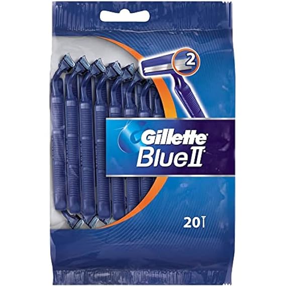 Blue Ii Disposable Razors 20