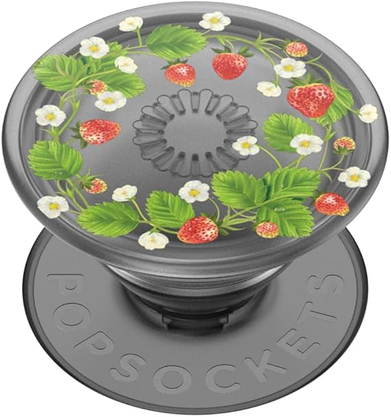 PopSockets Adhesive Phone Grip, Holder- Berry Picking | Secure Comfortable Hold, Anti-Drop, Kickstand, Fruit, Phone, Women