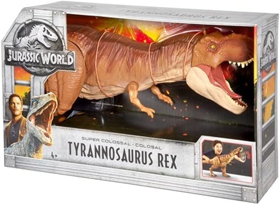 Mattel Jurassic World Super Colossal Tyrannosaurus Rex