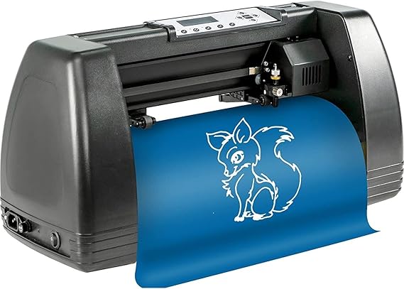 Vinyl Cutter Plotter Machine 14 Software Sign Making Machine 720mm Paper Feed Vinyl Cutter Plotter with Stand Garden & Hand Tools