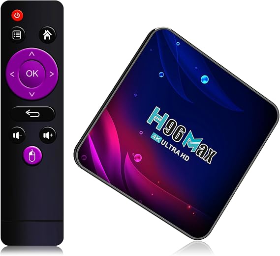 H96 MAX V11 Android 11.0 Equipped TV Box, 6k Ultra HD Support, 3D TV Box, 2+16 GB, 2.4G/5G, WiFi, 100M LAN, Bluetooth 4.0, Set-Top Box, 1 x USB3.0