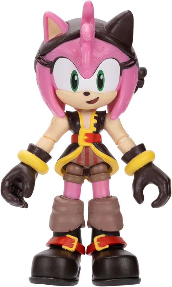 Sonic Prime 5" Black Rose - No Place Action Figure 13 Point Articulation. Ages 3+ Officially Licensed by Sega and Netflix