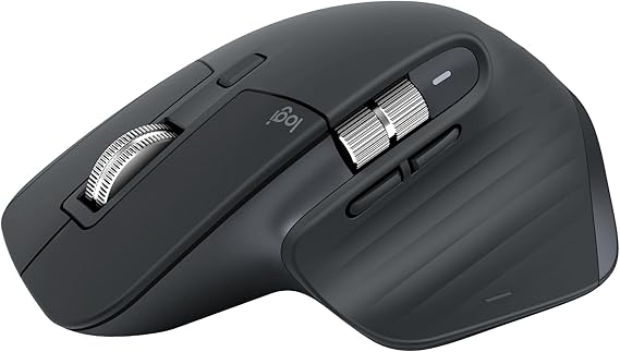 Logitech MX Master 3S - Wireless Mouse with Ultra-fast Scrolling