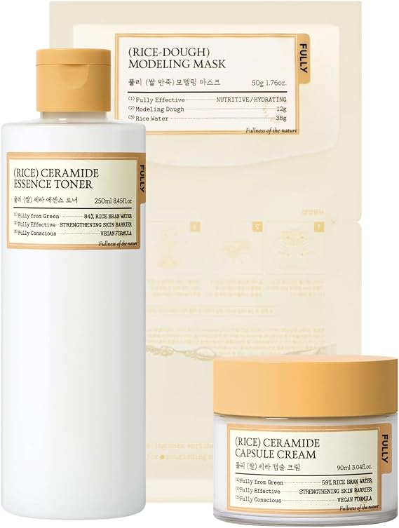 FULLY Rice Deep Glowy Moisturizing Set, Elasticity
