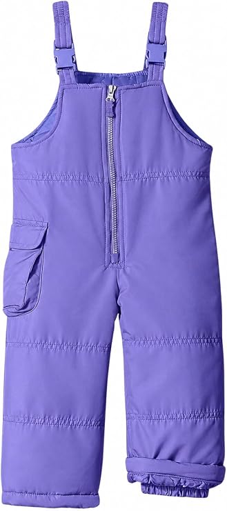 London Fog Girls' Classic Snow Bib Ski Snowsuit