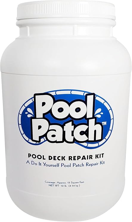 Pool Patch Pool Deck Repair Kit - Sand Buff 10lb Cool Deck Patch DIY Patio Repair