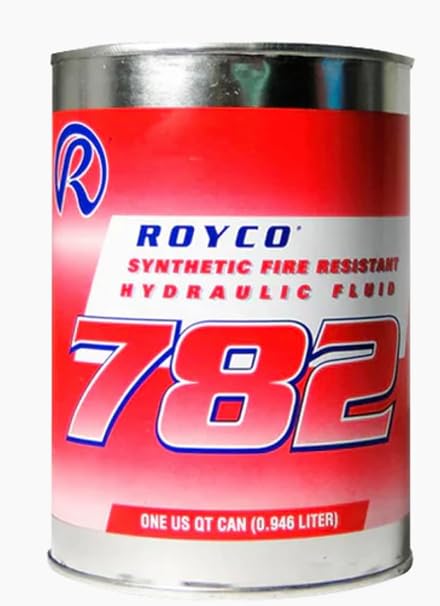 Royco 782 Synthetic Fire resistant Hydraulic Fluid. (2 CA)