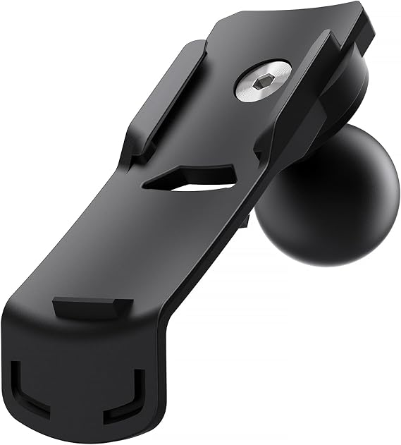 TUSITA Mounts Spine Clip Holder with B Size 1" Ball Compatible with Garmin Handheld GPS Devices
