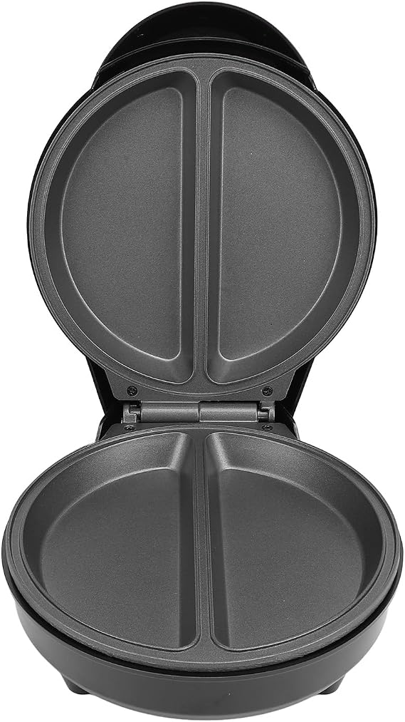 Pizza Maker, 850W Pizzas Machine Non Stick plates Pizza Maker Electric Countertop Oven for Home School, Electric Pizza Machine Professional Prevents Stick Even Heating
