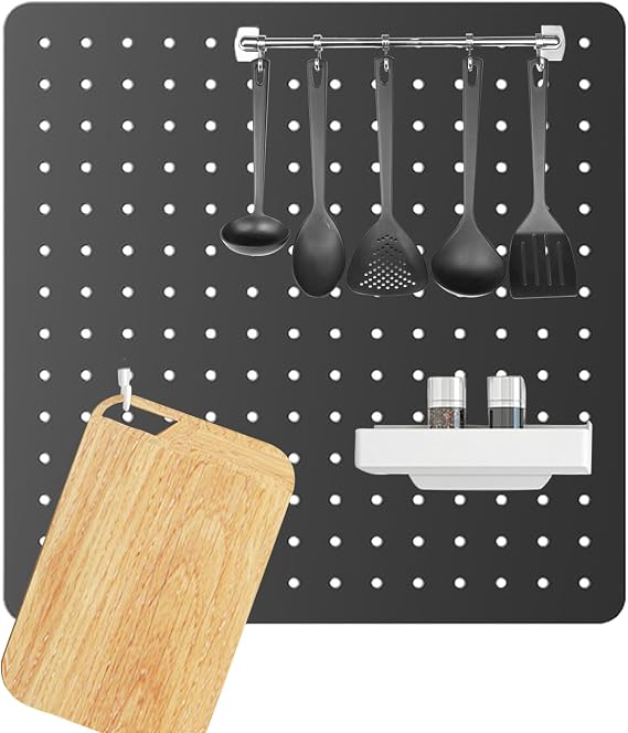 Peg Board Organizer Wall Organizer Pegboard for Office | Space-Saving Organization Panels for Children Kids Students Decorations Daily Necessities Stationery