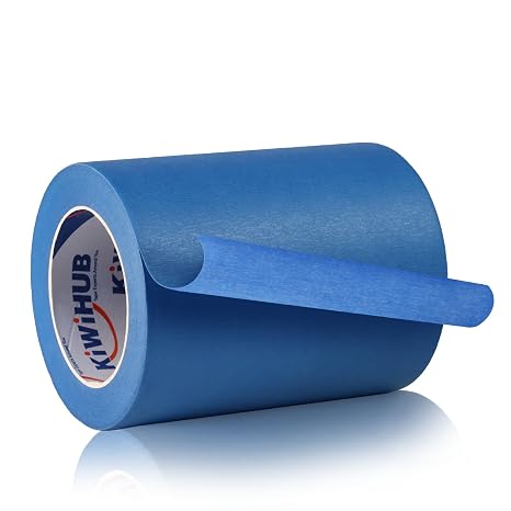 Wide Blue Painters Tape, 6in x 55Y